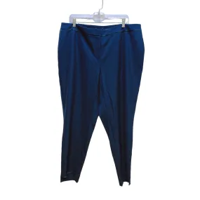 NWT Lafayette 148 New York Black  Manhattan Trousers Size18