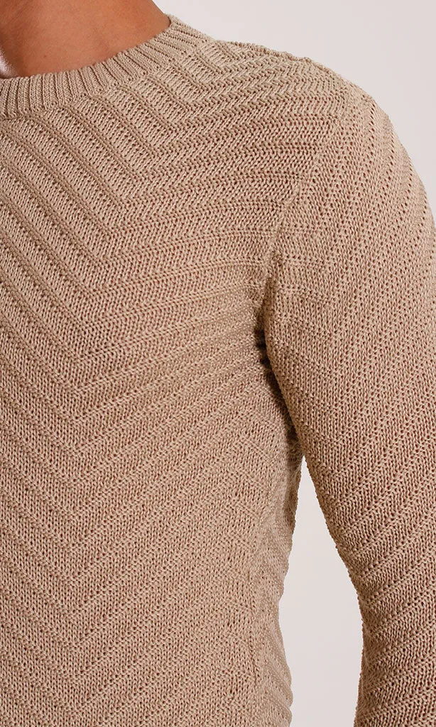 O198301-W24M040-TRICOT -BIEGE (MPL)