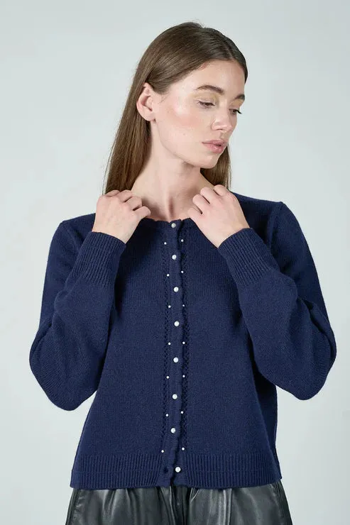 O'TAY Karen Cardigan - Navy