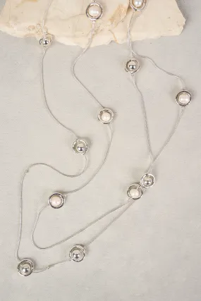 Pearl Double Layer Necklace