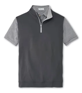Peter Millar - Men's Galway Performance Quarter-Zip Vest - Iron