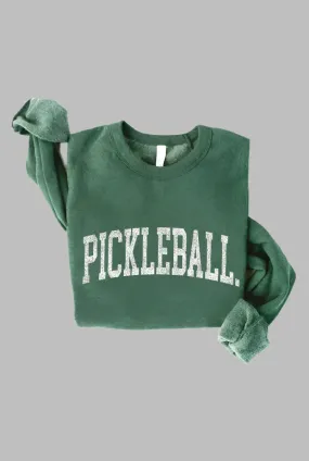 PICKLEBALL Graphic Sweatshirt HEATHER FOREST