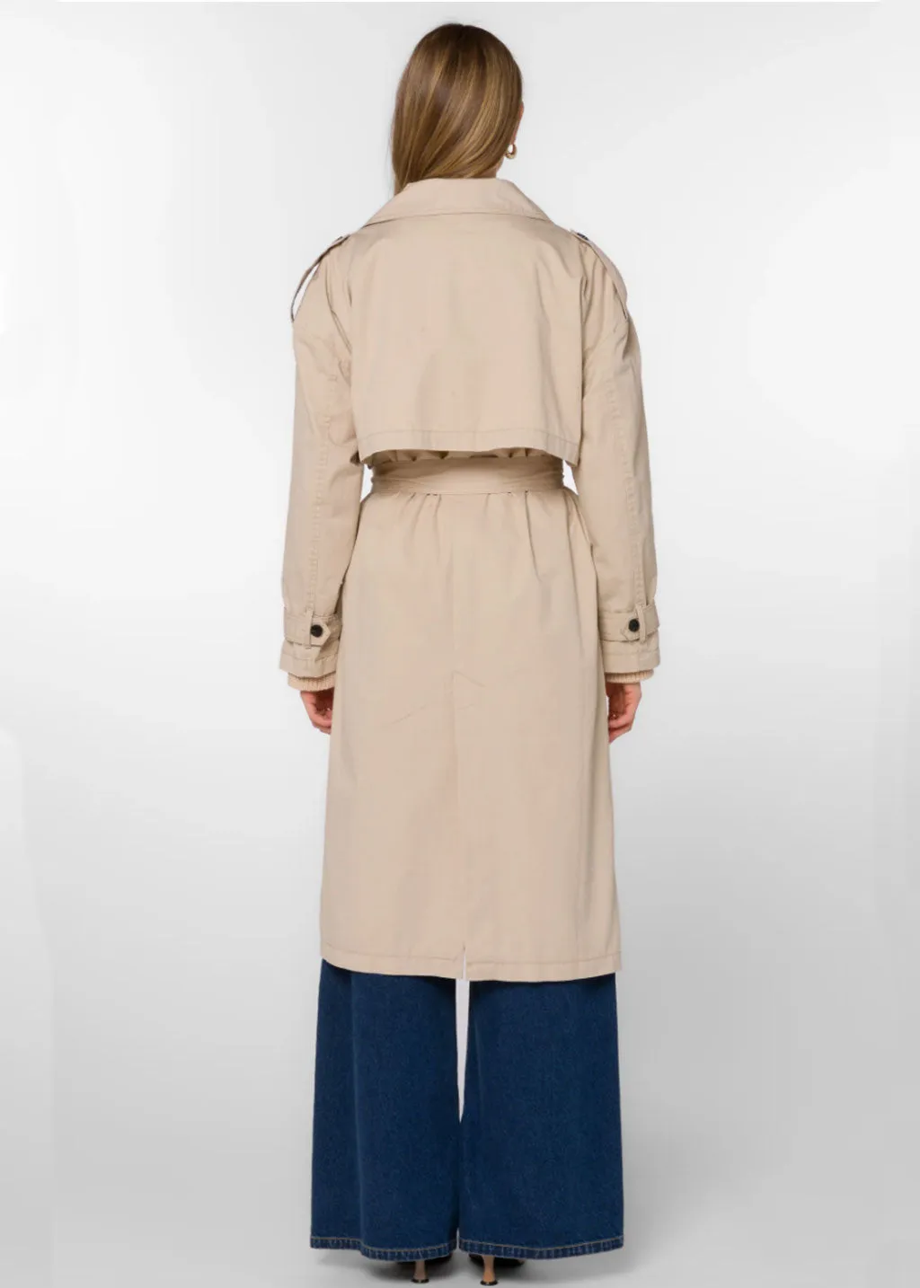 Pierce Long Trench Coat | VH