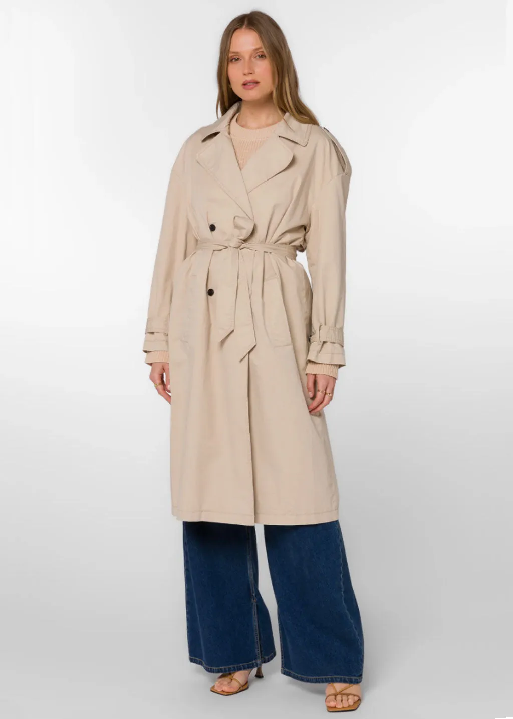 Pierce Long Trench Coat | VH