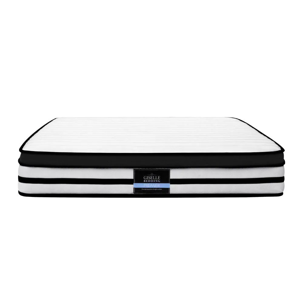 Plush Euro Top King Mattress with Zoned Pocket Springs - Giselle Bedding