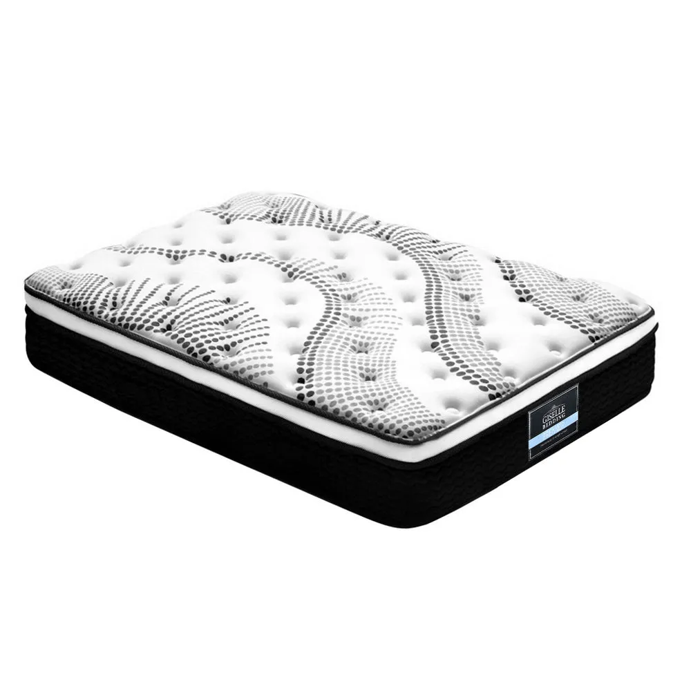 Plush Euro Top Mattress, 5-Zoned Springs, King Single - Giselle Bedding