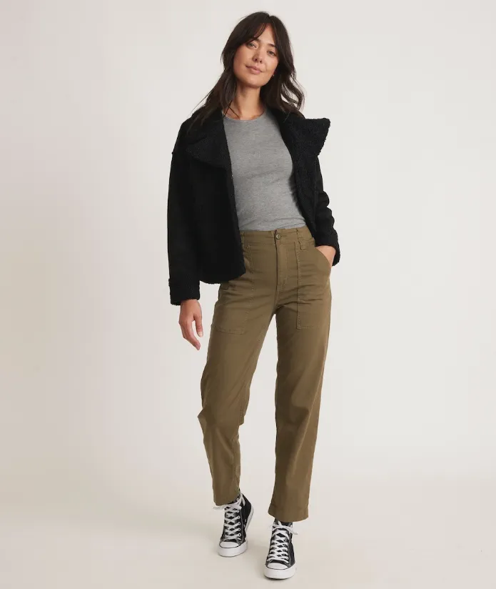 Quebec Sherpa Jacket - Black