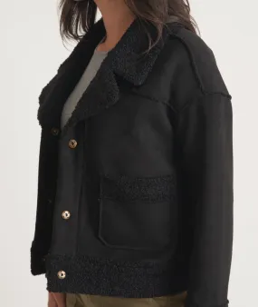 Quebec Sherpa Jacket - Black