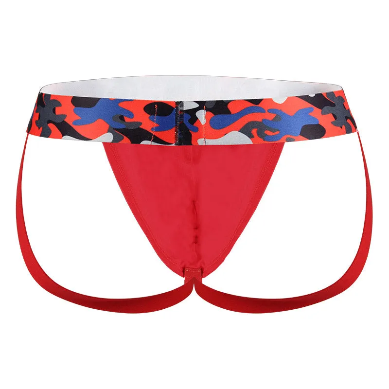 Red Camouflage Jockstrap- 2022 Pride Collection