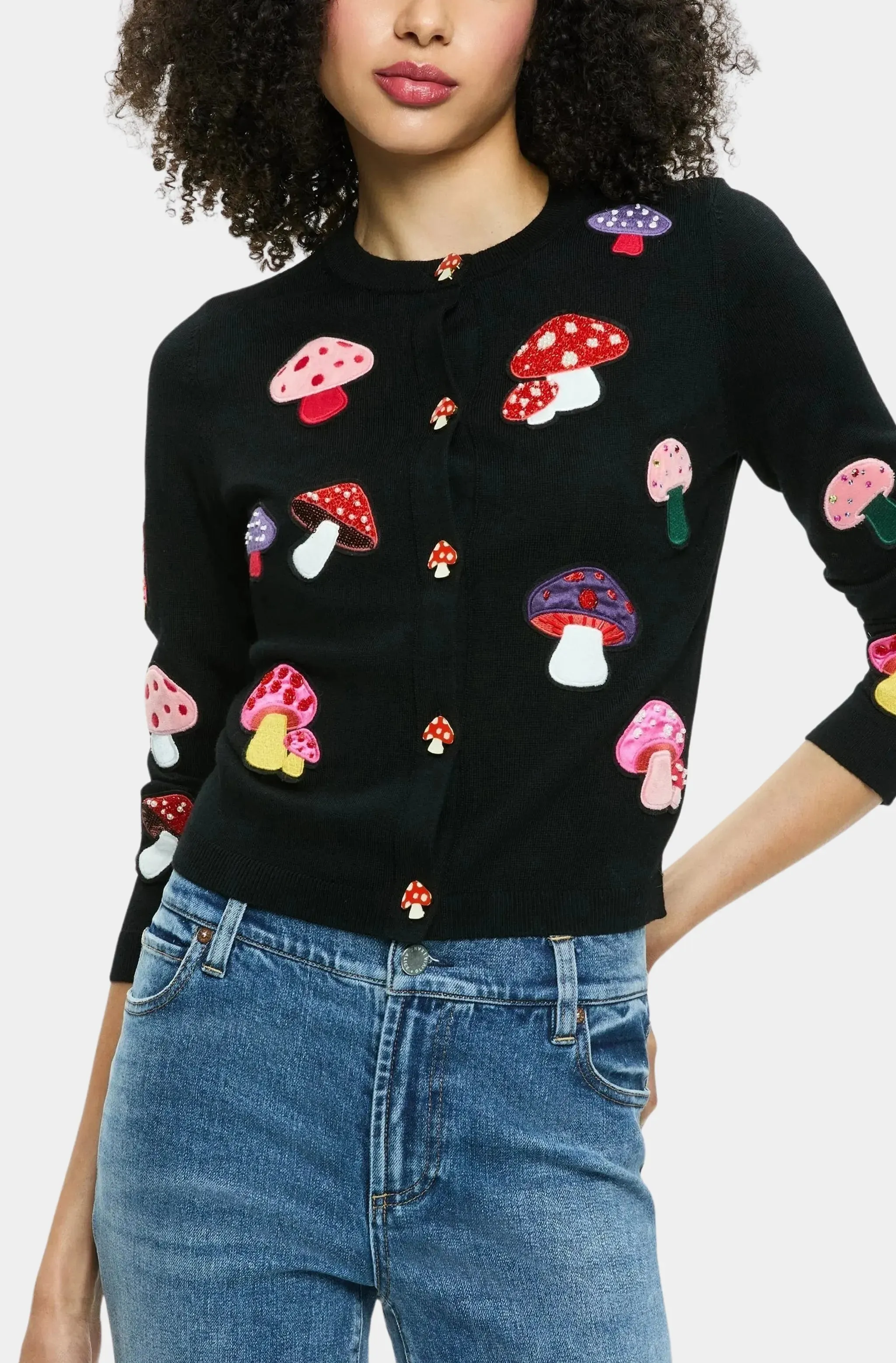 Ruthy Mushroom Cardigan