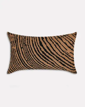 Set of 2 Wood Block Hazelnut Rectangle Cushion