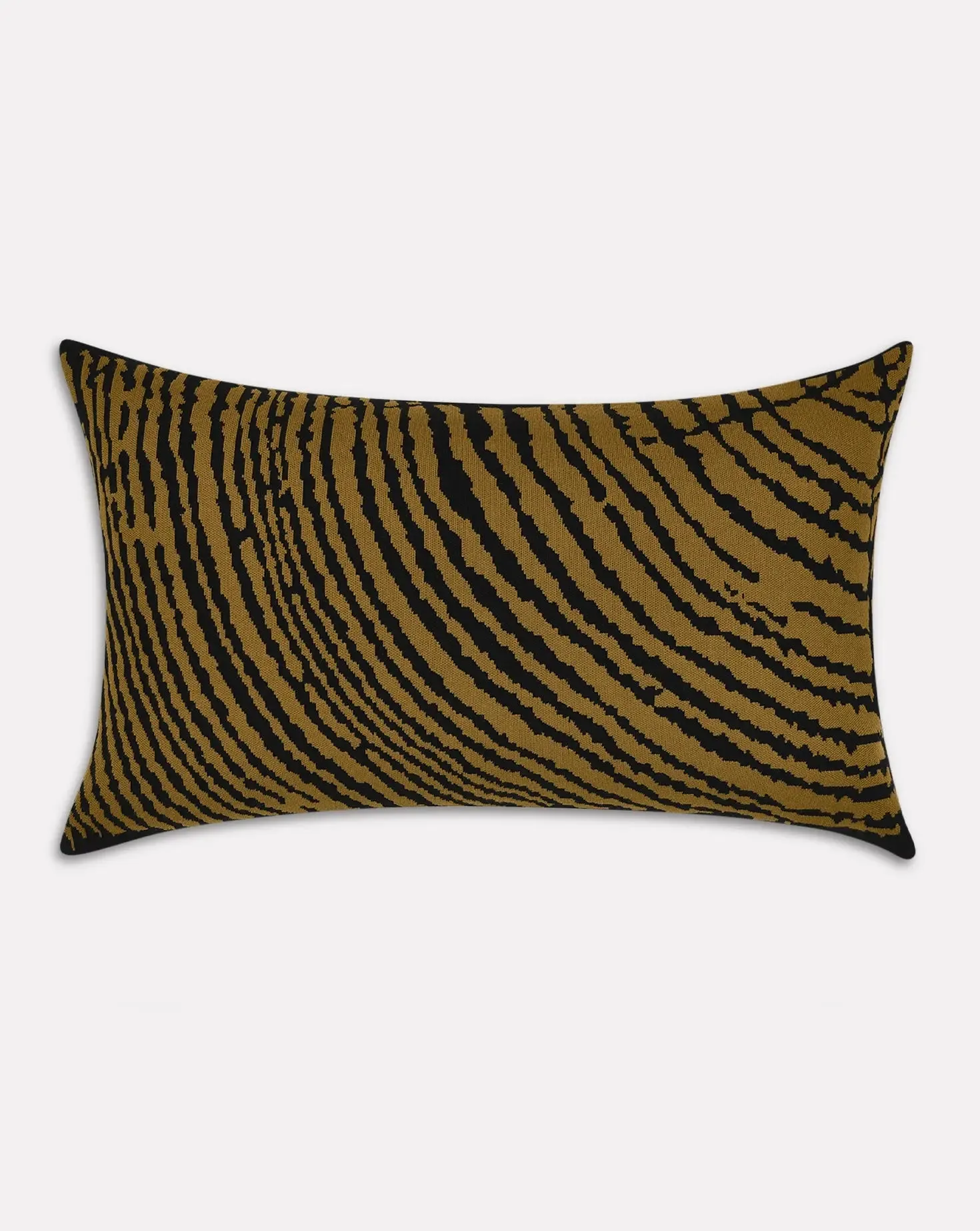 Set of 2 Wood Block Moss Rectangle Cushion