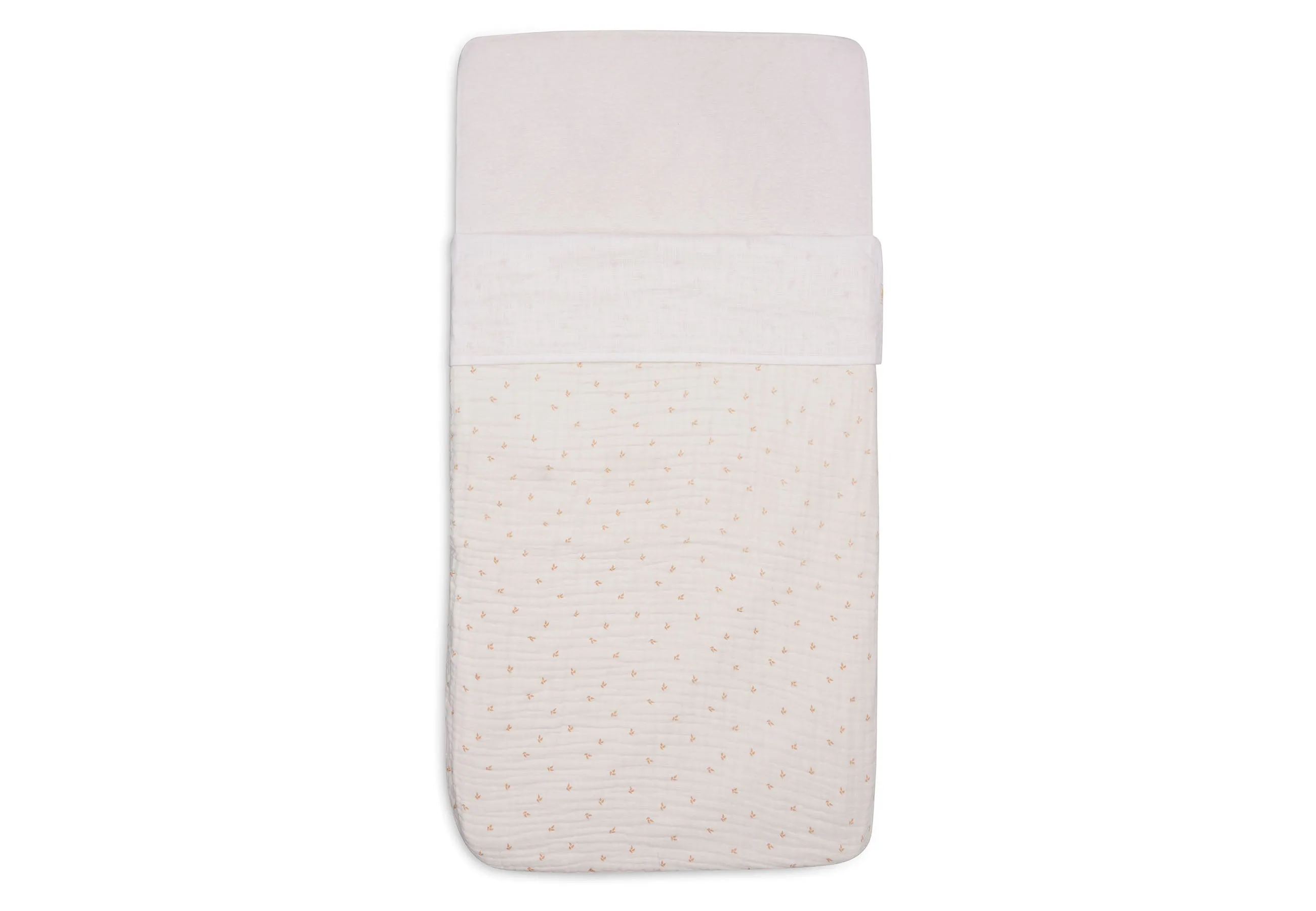 Sheet Cot 120x150cm Slub - Ivory