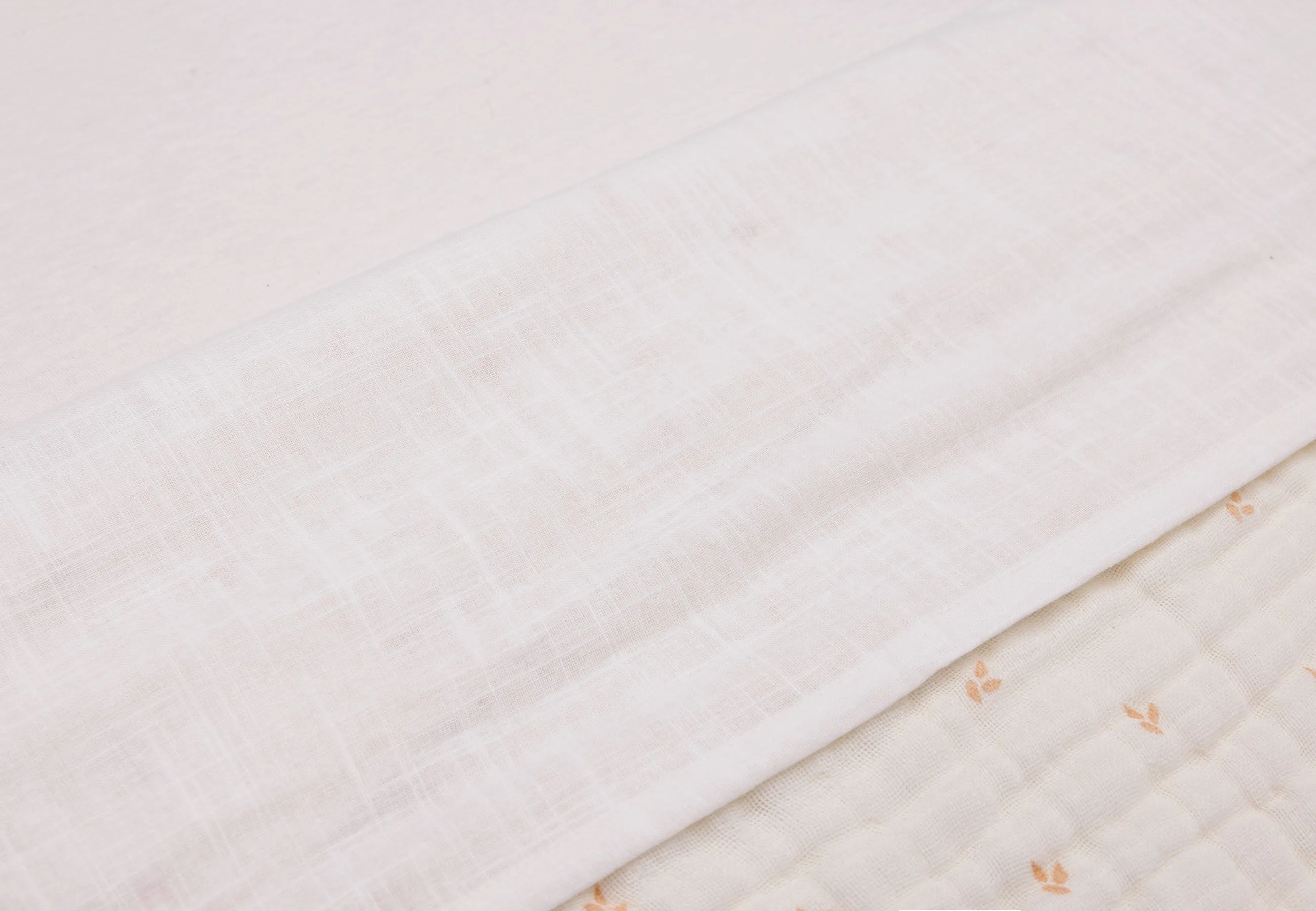Sheet Cradle 75x100cm Slub - Ivory