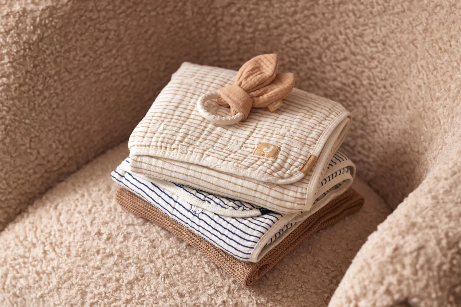 Sheet Cradle 75x100cm Slub - Ivory