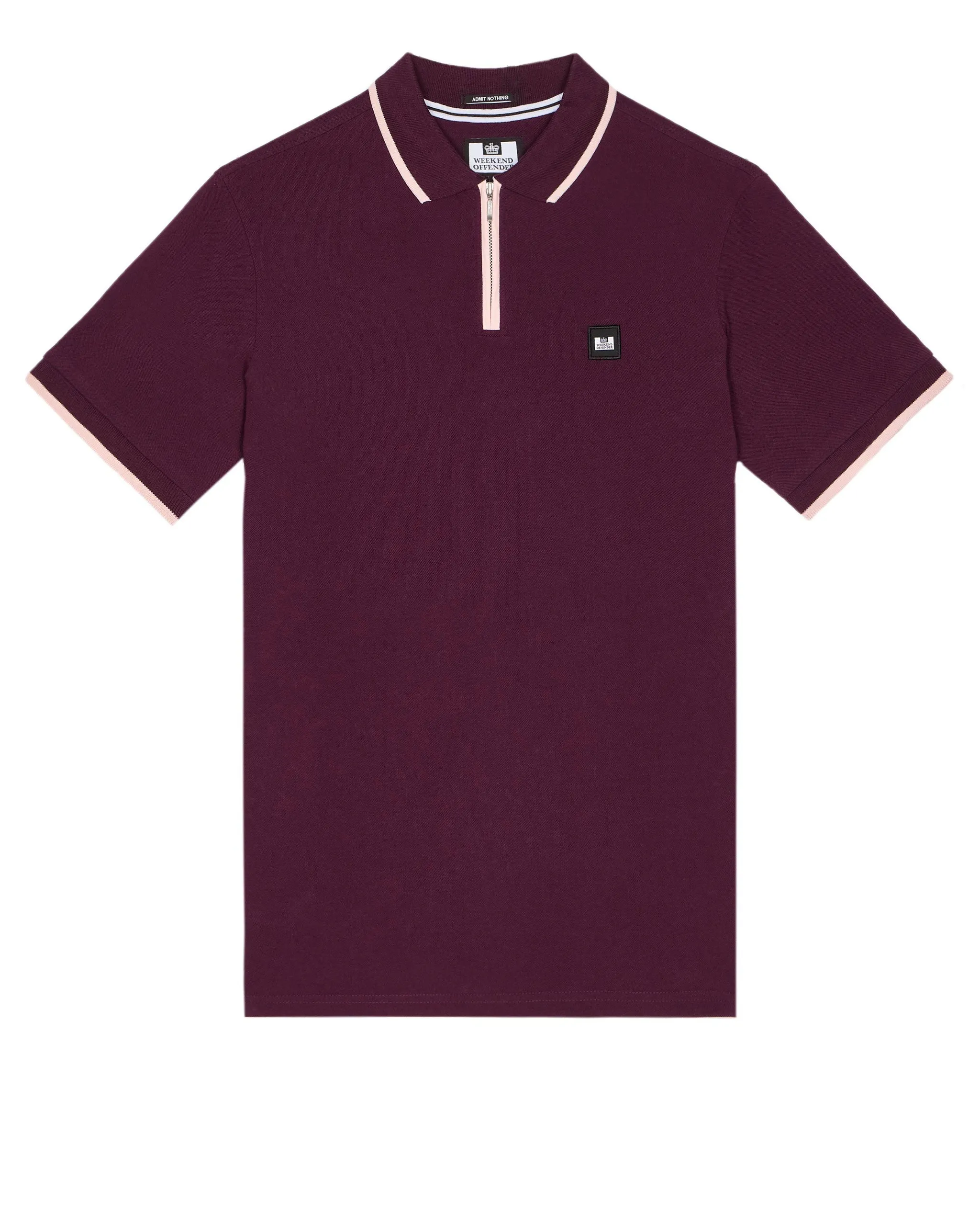 Shore Polo Shirt Acai Berry/Abalone