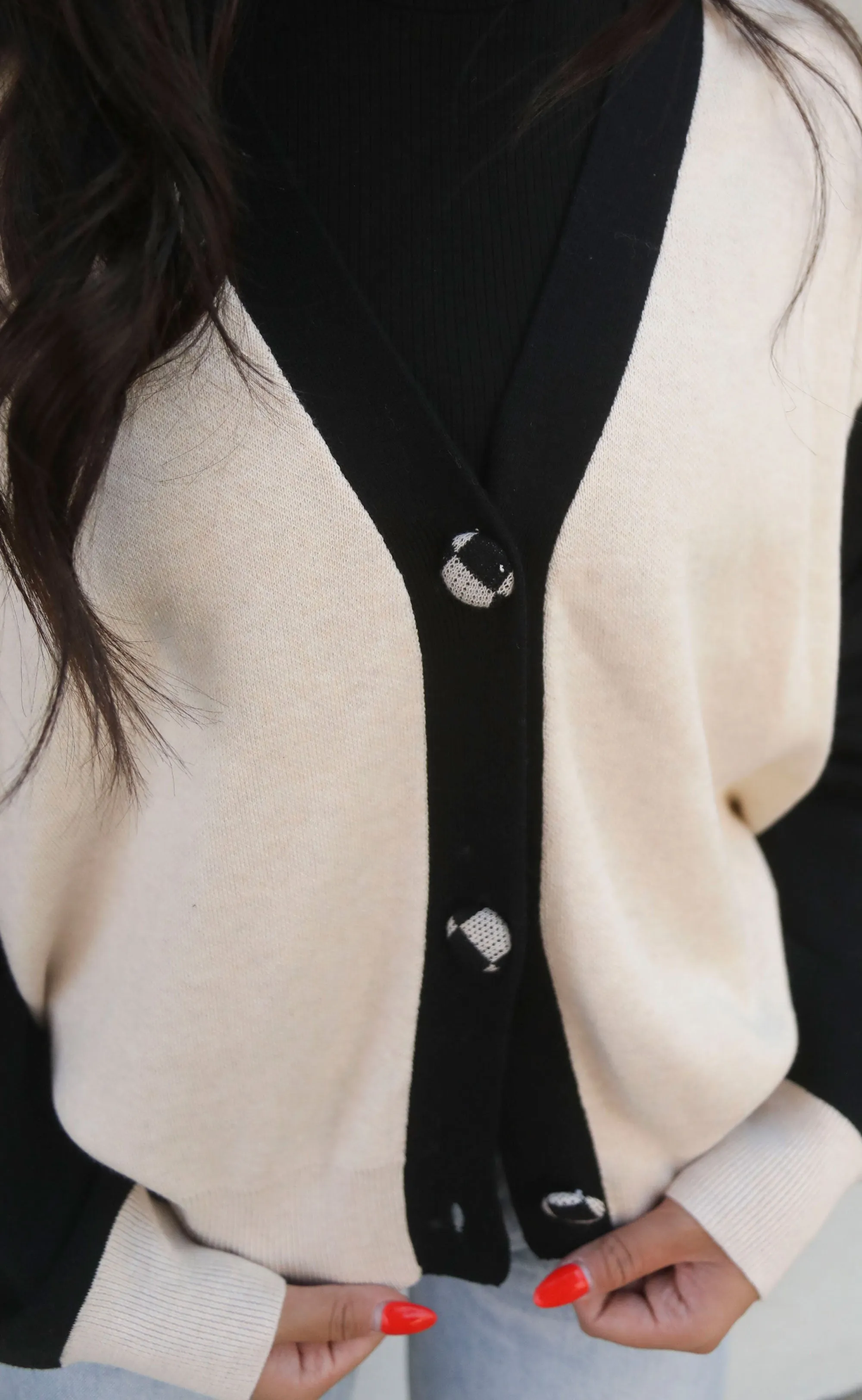 show me the sign cardigan