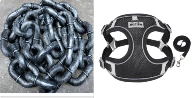 Simulation Iron Chain Props Halloween Haunted House