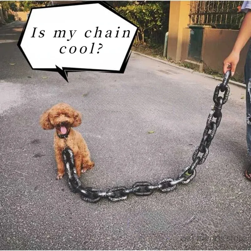 Simulation Iron Chain Props Halloween Haunted House