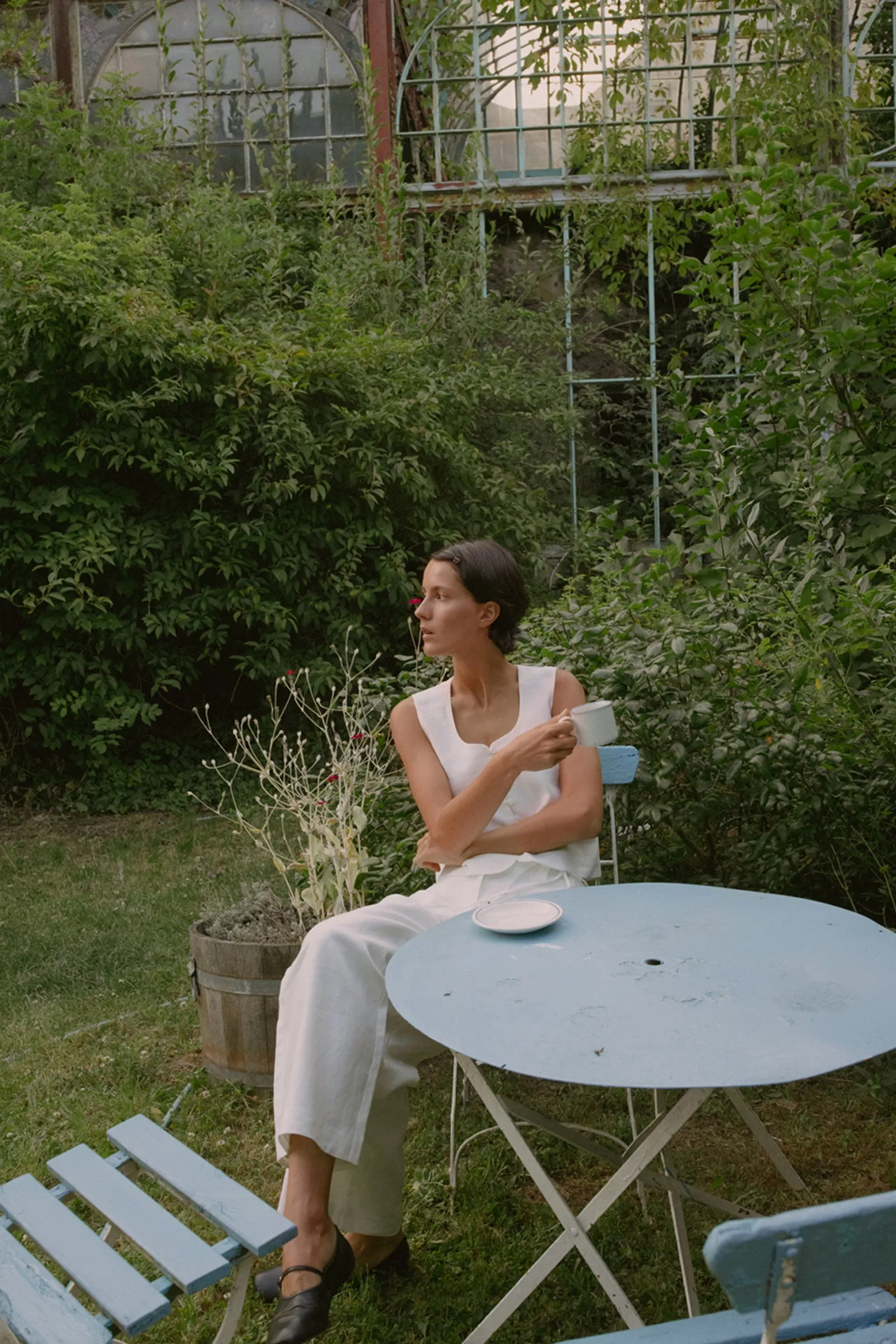 Skye Vest -- Linen