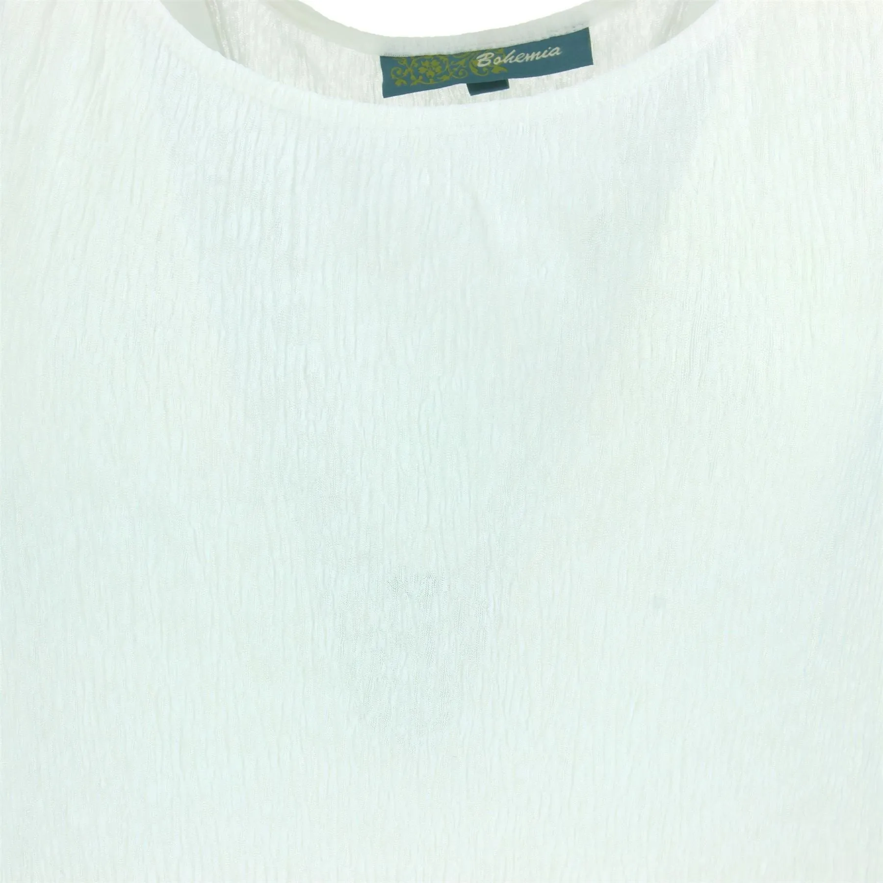 Sleeveless Knitted Top - White
