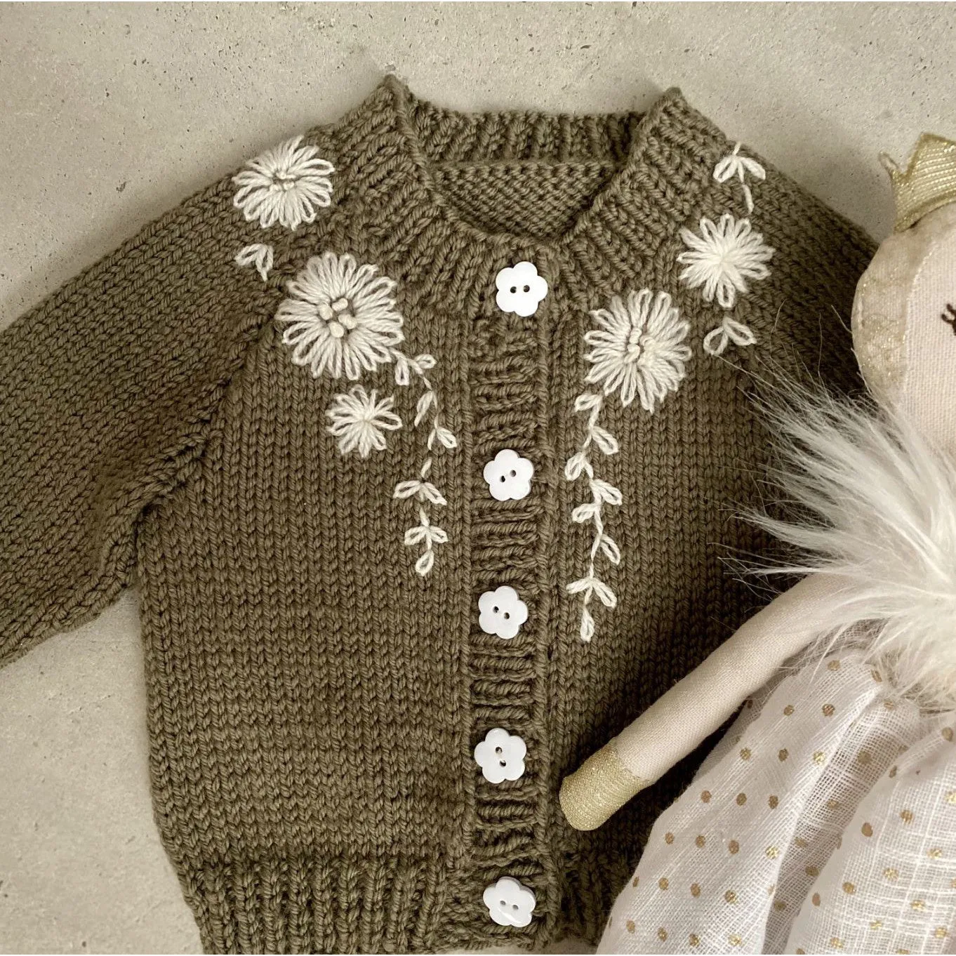 Tabitha Cardigan Knitting Pattern #115