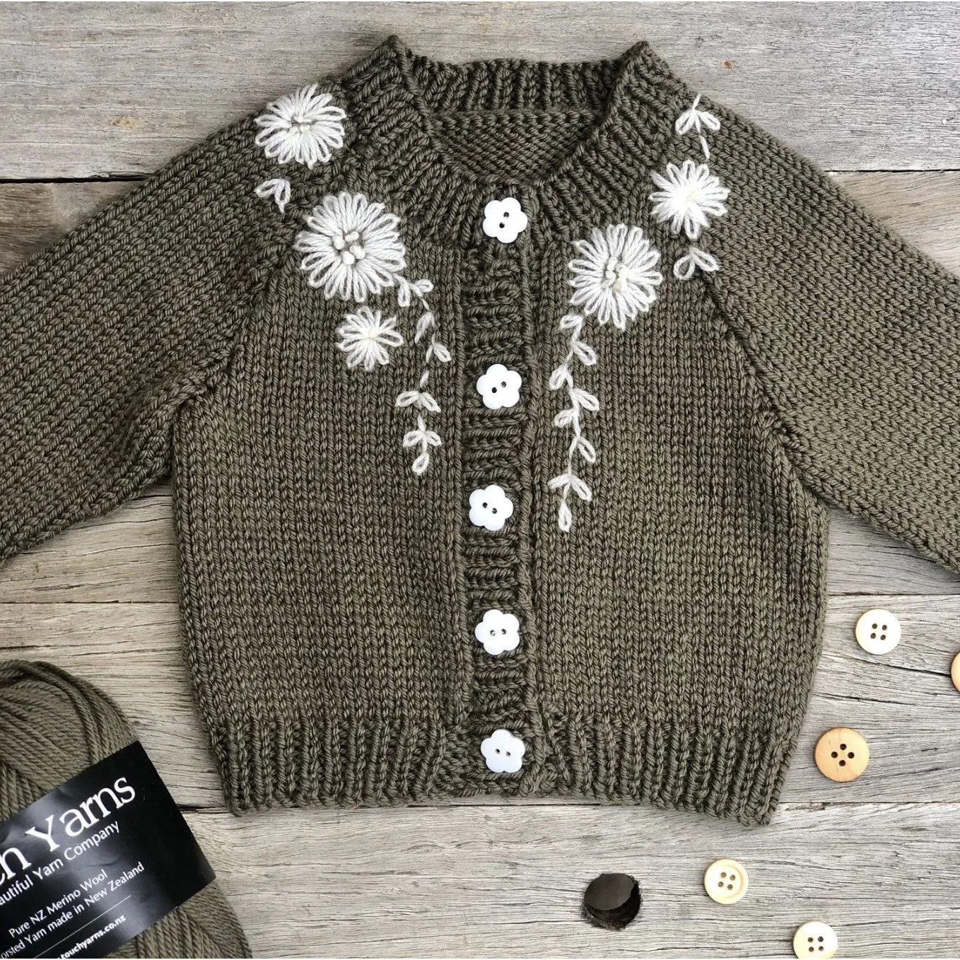 Tabitha Cardigan Knitting Pattern #115