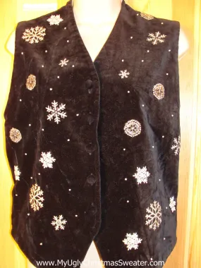 Tacky Ugly Christmas Sweater Party Vest (f362)