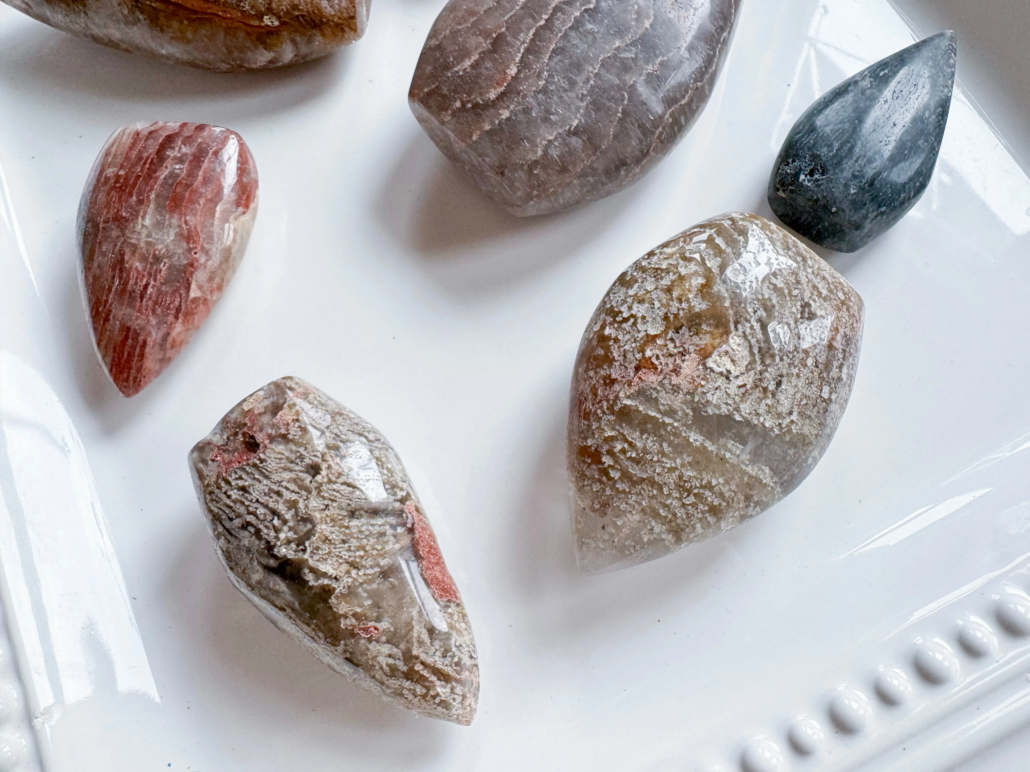 Thousand Layer Lodolite Quartz Flame