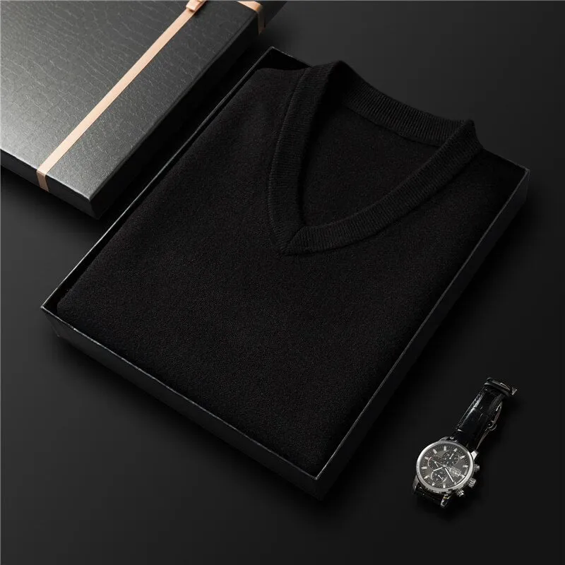 Toxyno Clothing V-Neck Business Armless Sweaters