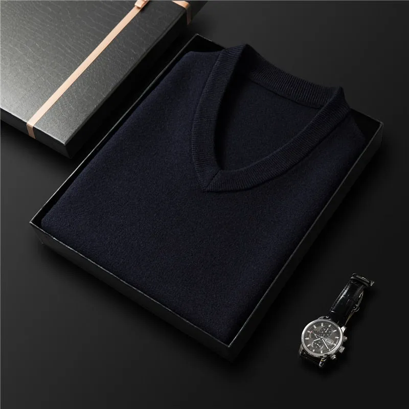Toxyno Clothing V-Neck Business Armless Sweaters