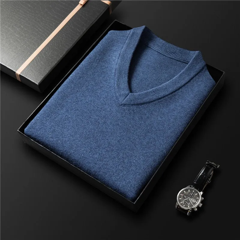 Toxyno Clothing V-Neck Business Armless Sweaters
