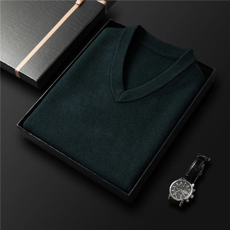 Toxyno Clothing V-Neck Business Armless Sweaters