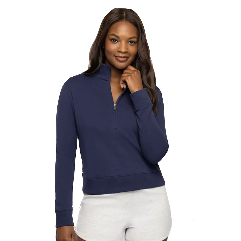 TravisMathew Cloud Half Zip Womens Golf Pullover