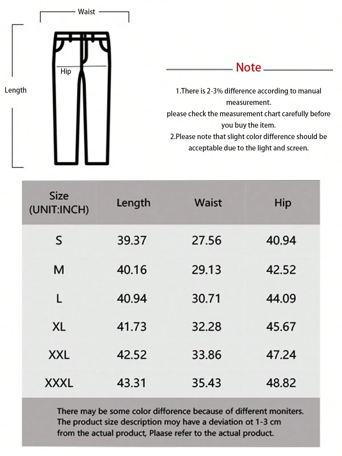 TRFIC TRFIC Men's Casual Cargo Pants Elastic Drawstring Waist Pants Straight-Legs Tactical Pants With Multi Pockets