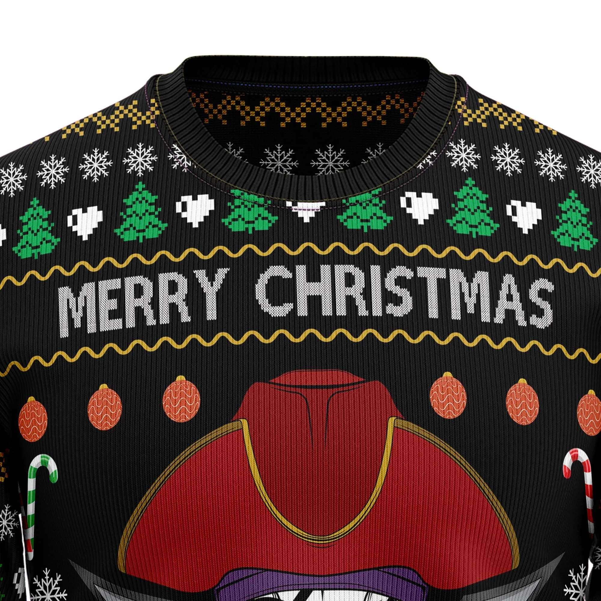 Ugly Christmas Sweater JulesRoche All-Over Print Festive Design