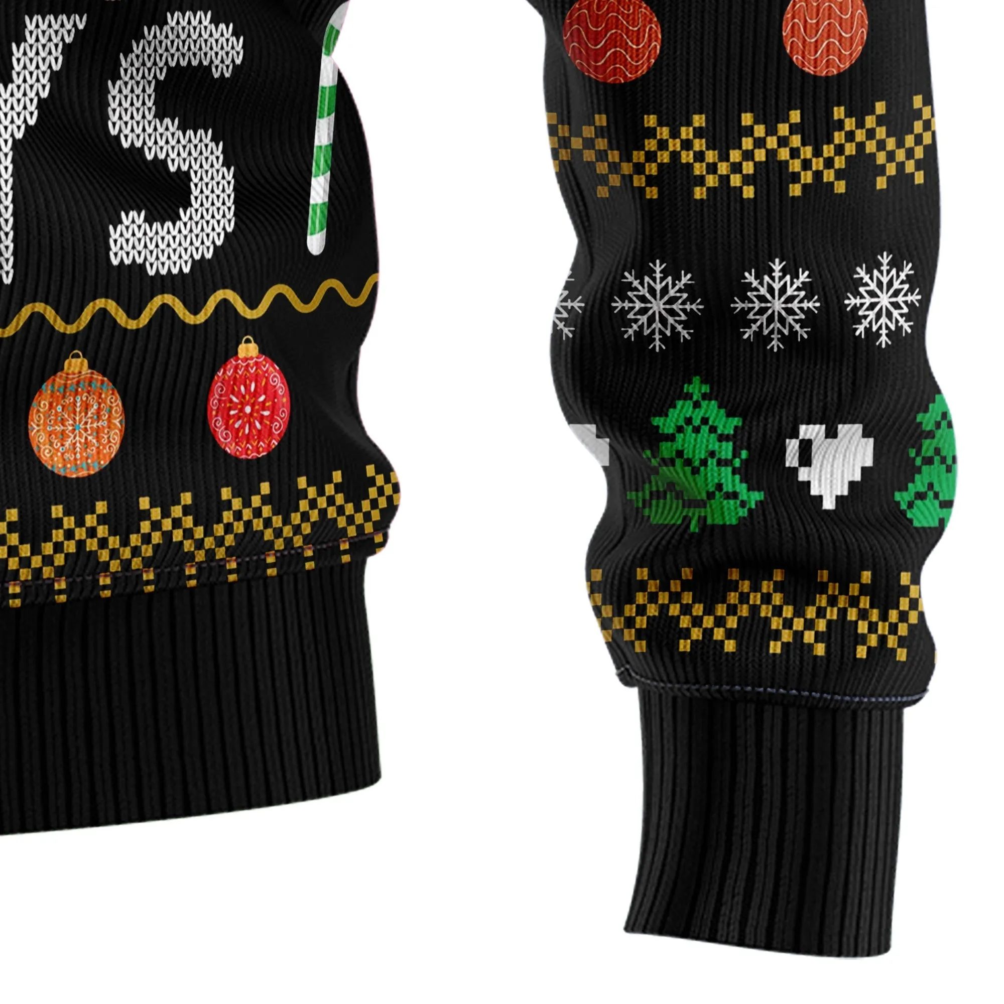 Ugly Christmas Sweater JulesRoche All-Over Print Festive Design
