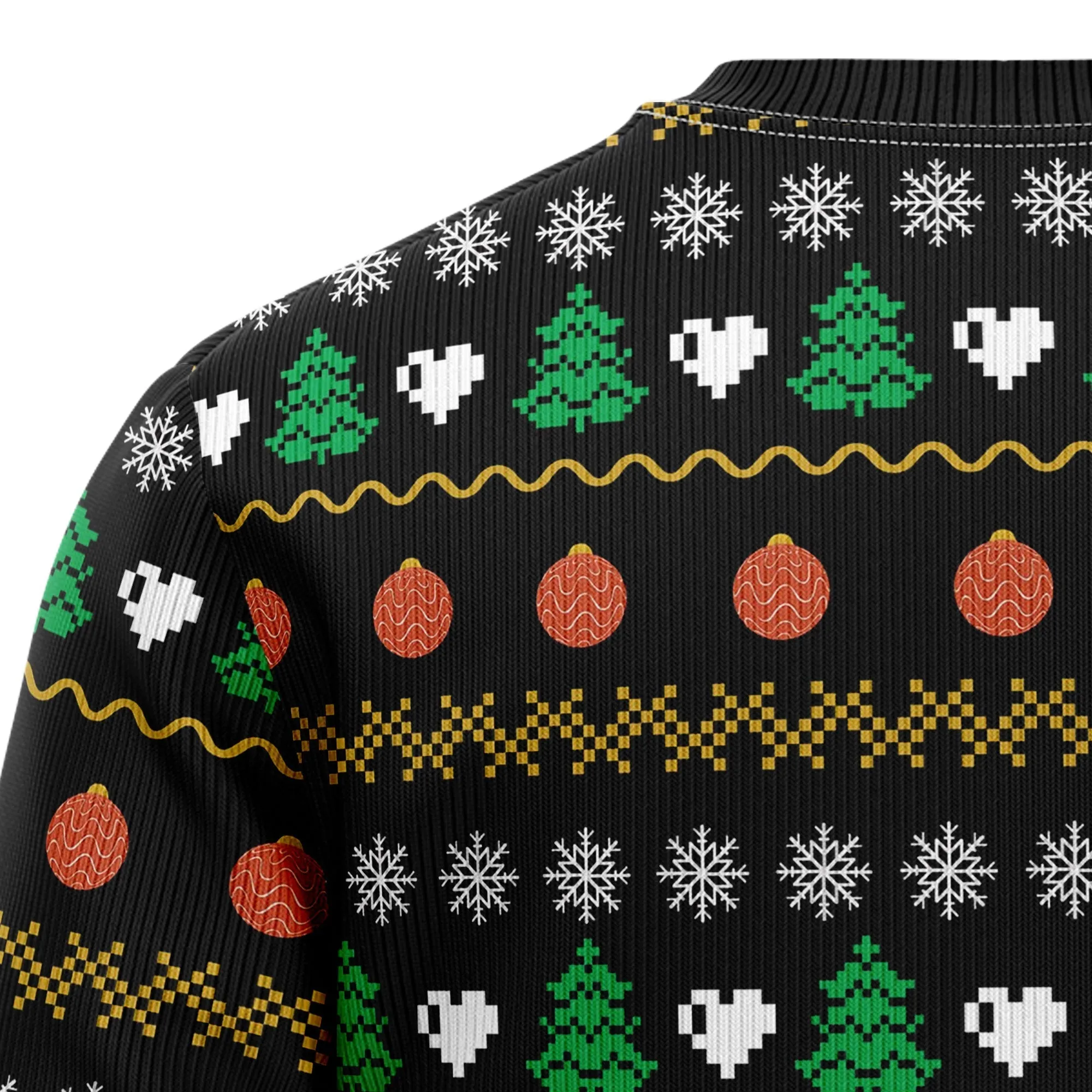 Ugly Christmas Sweater JulesRoche All-Over Print Festive Design