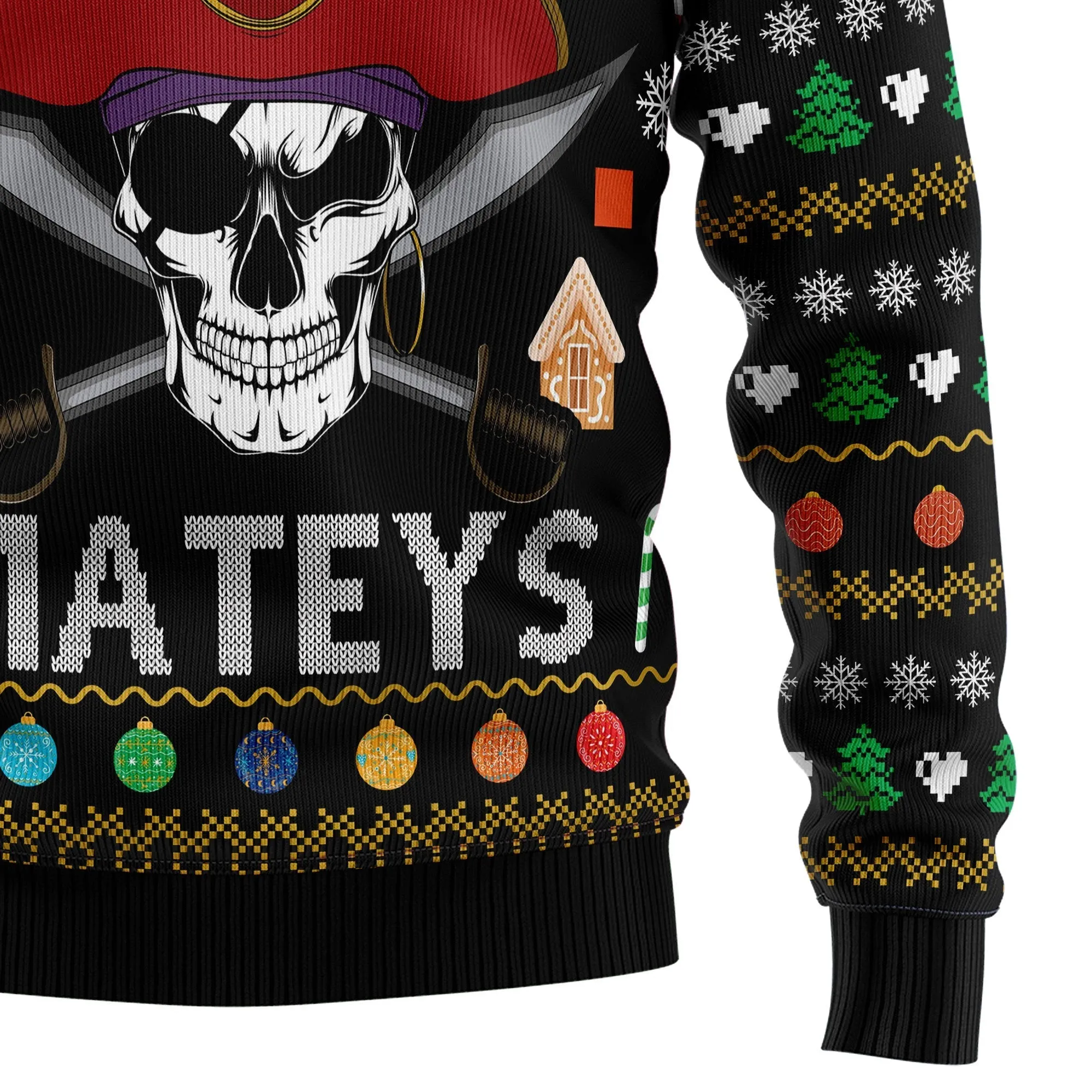 Ugly Christmas Sweater JulesRoche All-Over Print Festive Design