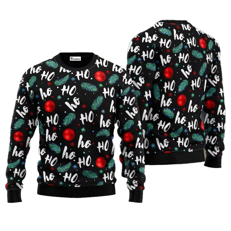 Ugly Christmas Sweater JulesRoche All-Over Print Funny Holiday