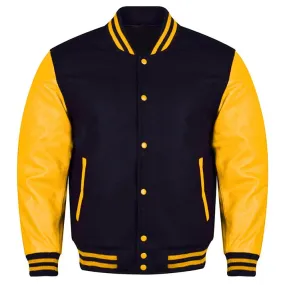 Varsity Jacket - Black Gold