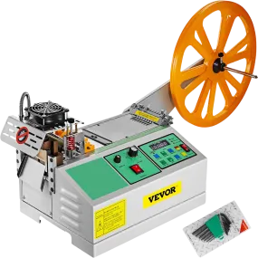 Vevor Automatic Hot and Cold Tape Cutting Machine 440W 680°F Precise Digital Strip Cutter for Nylon & Plastic New