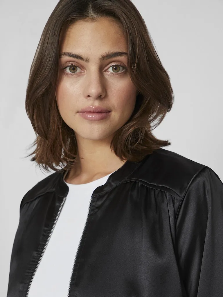 VILA GmbH / Damen-Jacke / VINELA SATIN BOMBER JACKET #2
