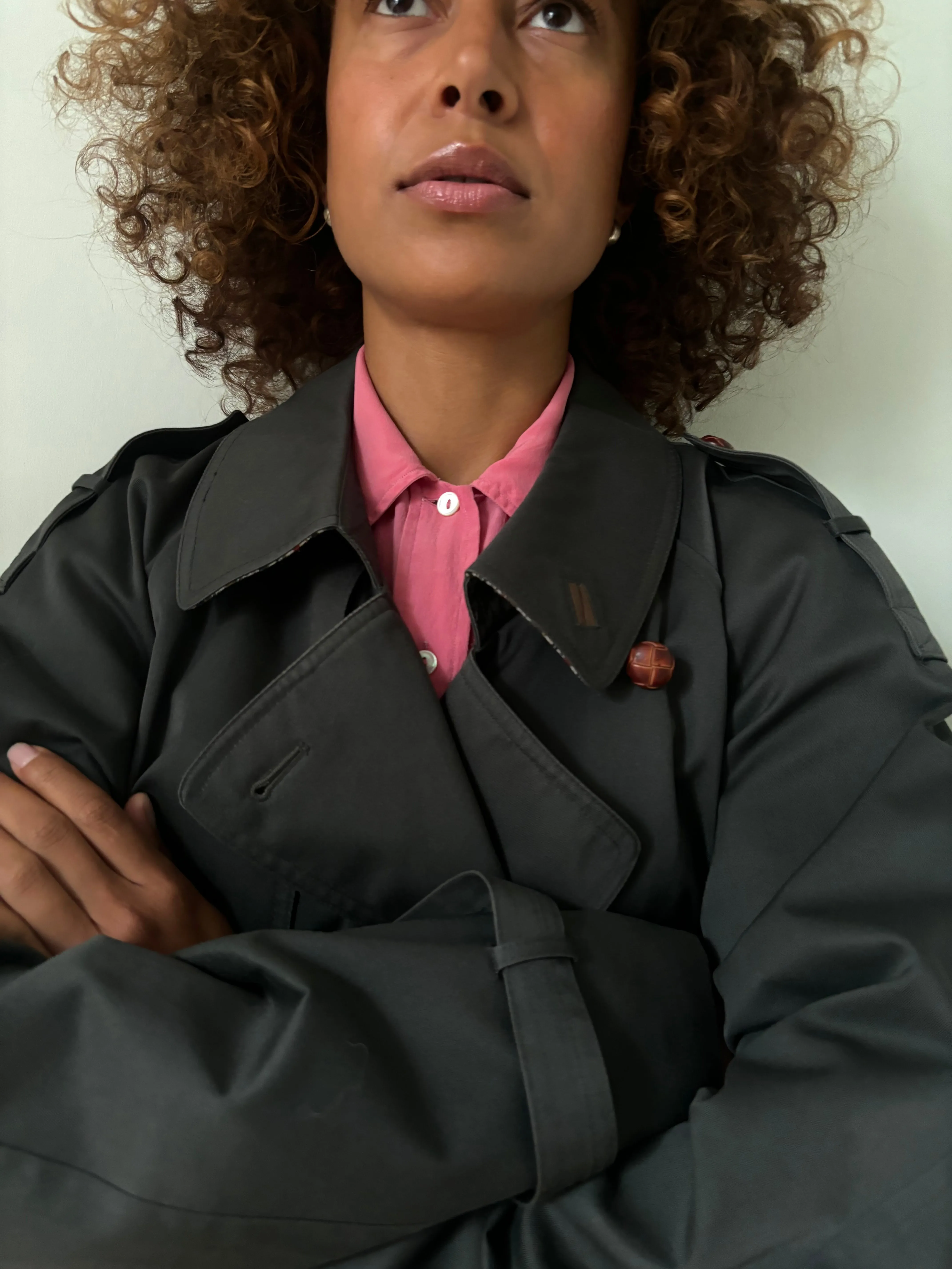 Vintage ENSIGN maxi trench coat