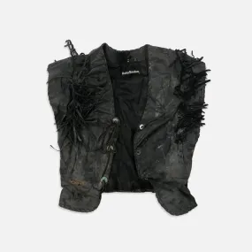 Vintage Harley Davidson Leather Vest