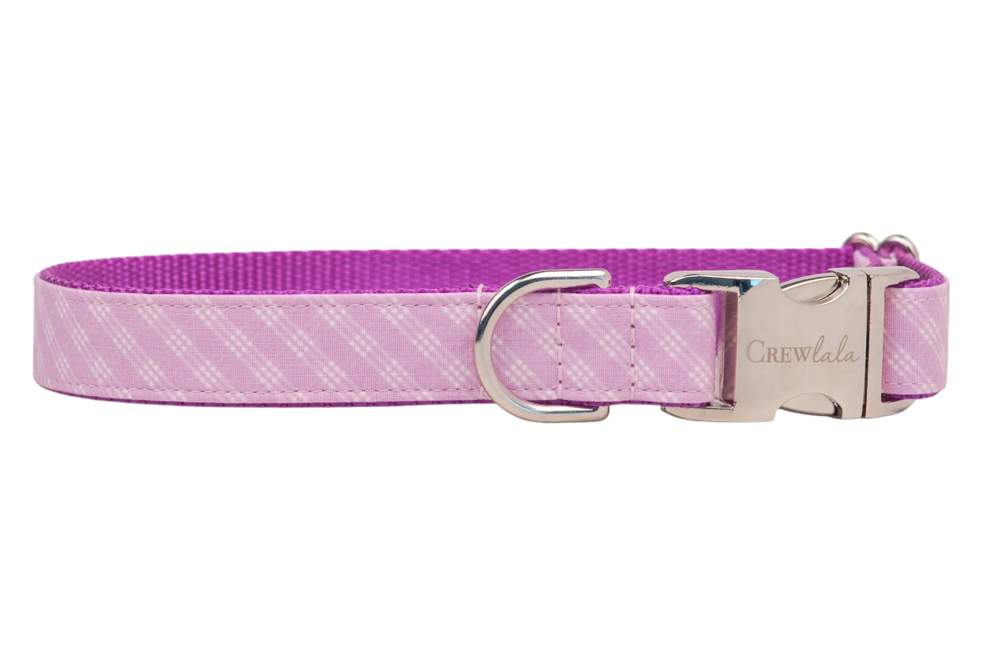 Violet Lattice Dog Collar