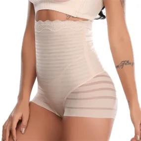 Women High-Waist Tummy Control Bands Shaper Panty