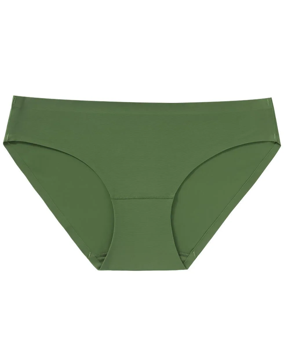 Women's Seamless Underwear No Show Bikini Panties - GNEPH