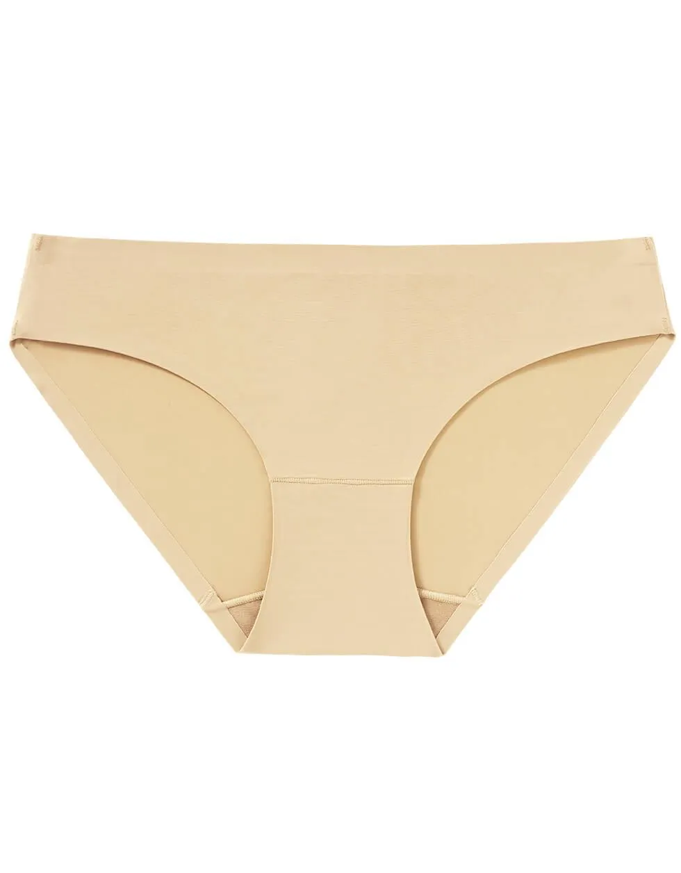 Women's Seamless Underwear No Show Bikini Panties - GNEPH