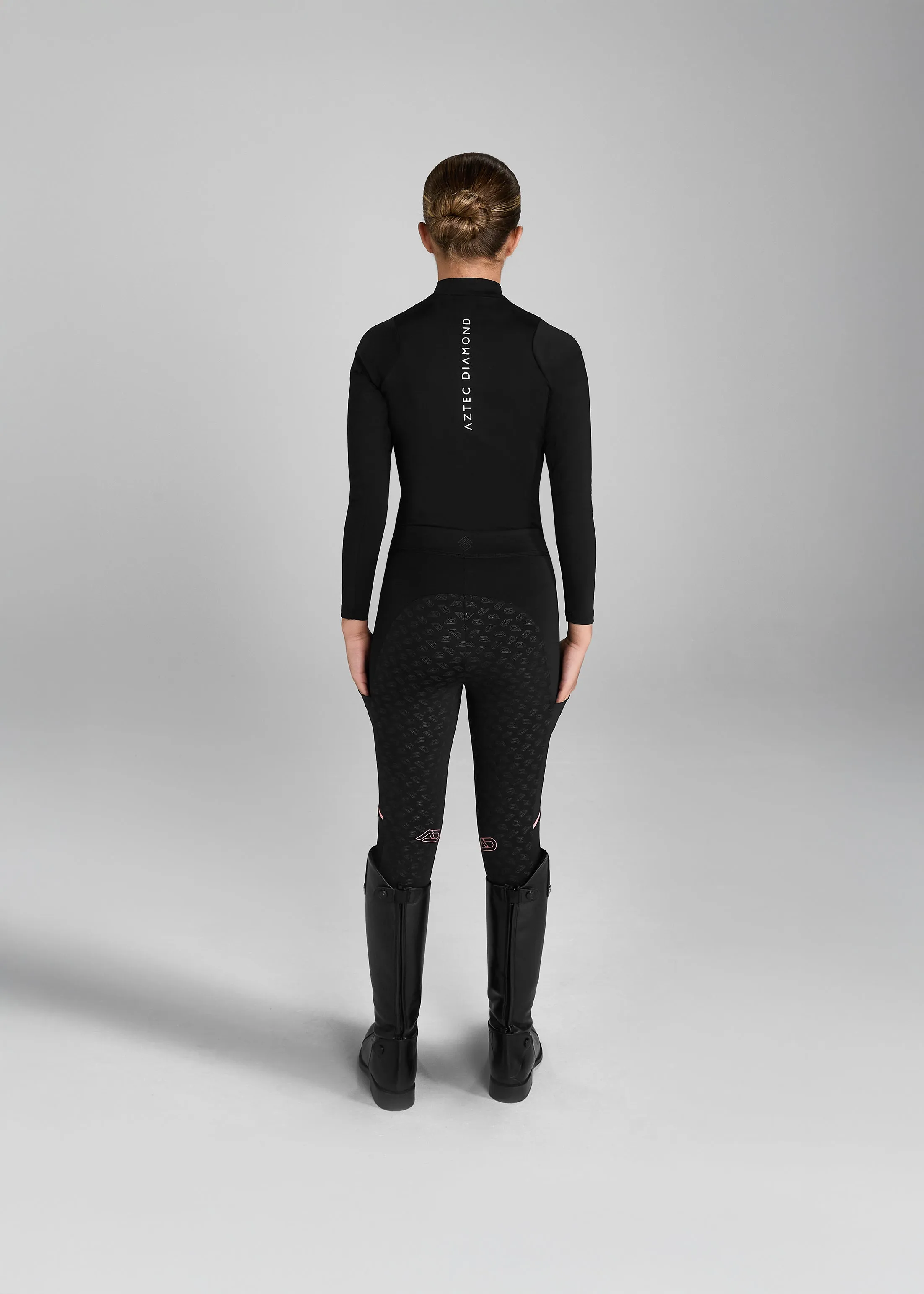 YR Pink Black Base Layer